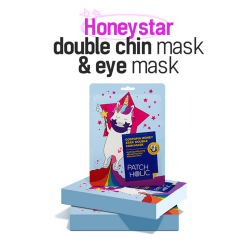 Cargar la imagen en el visor de la galería, Mascarilla Costopia Honey Star Double Chin de Patch Holic
