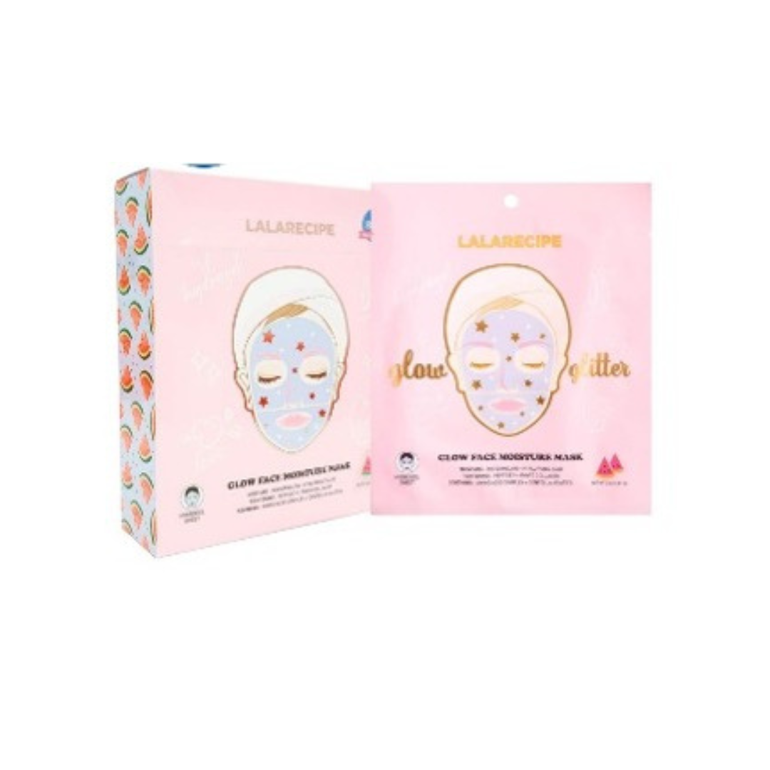 Mascarilla facial Glow Moisture Mask de LALARECIPE