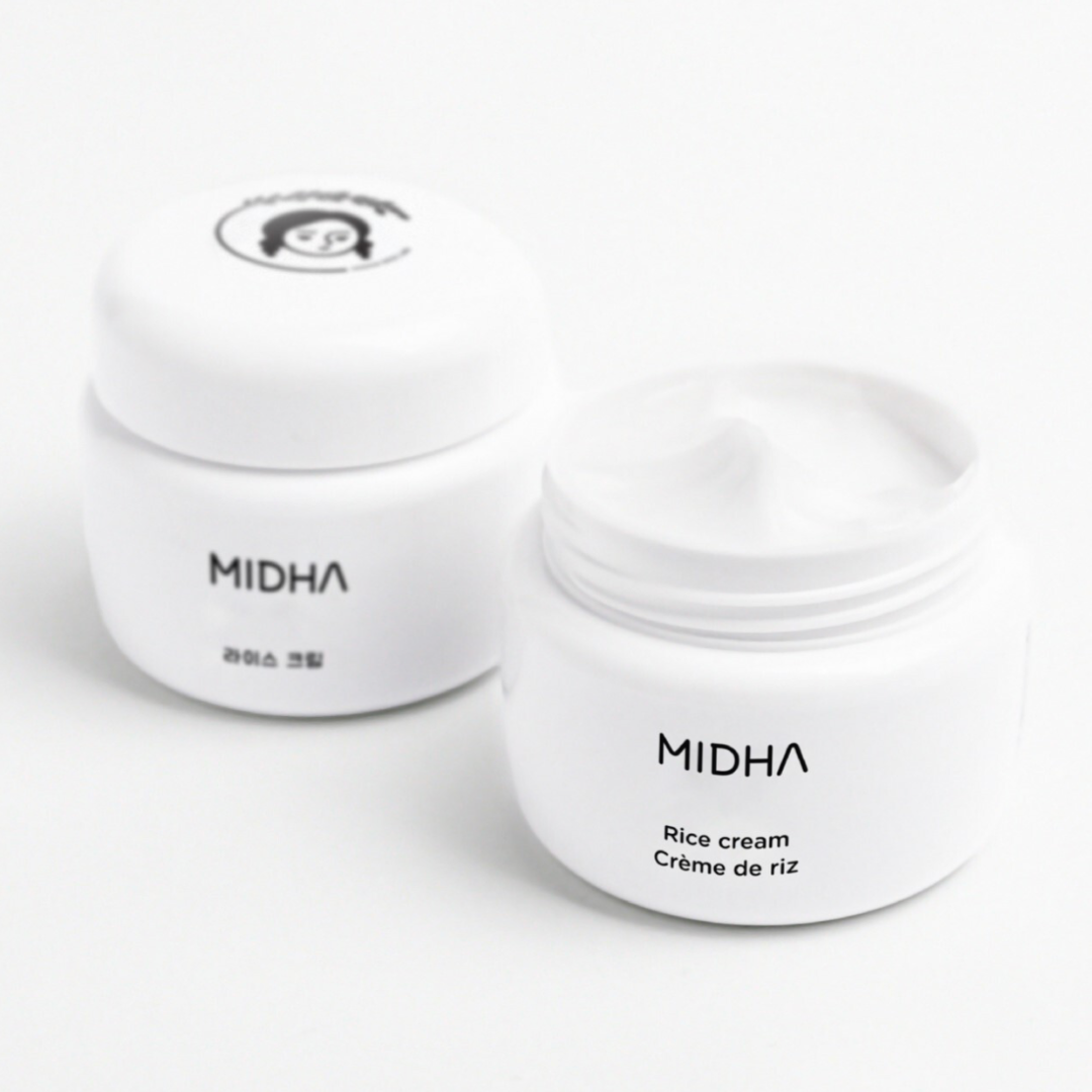 Crema facial a base de arroz  de MIDHA