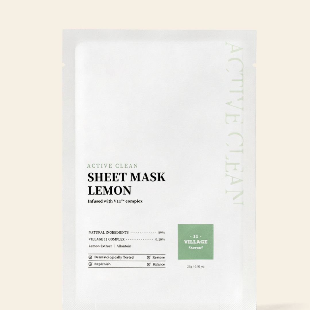 Mascarilla Active Clean Lemon de Village 11 Factory