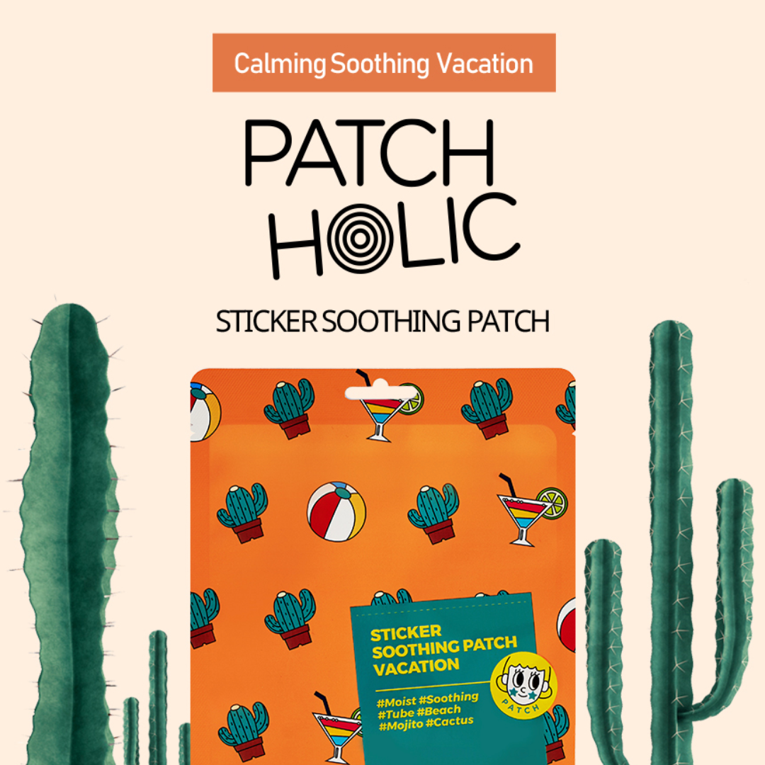 Parches calmantes  Vacation de patchholic