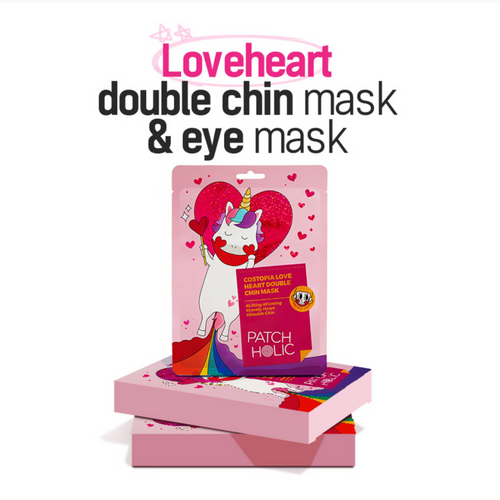 Cargar la imagen en el visor de la galería, Mascarilla para mentón Costopia Love Heart  de Patch Holic
