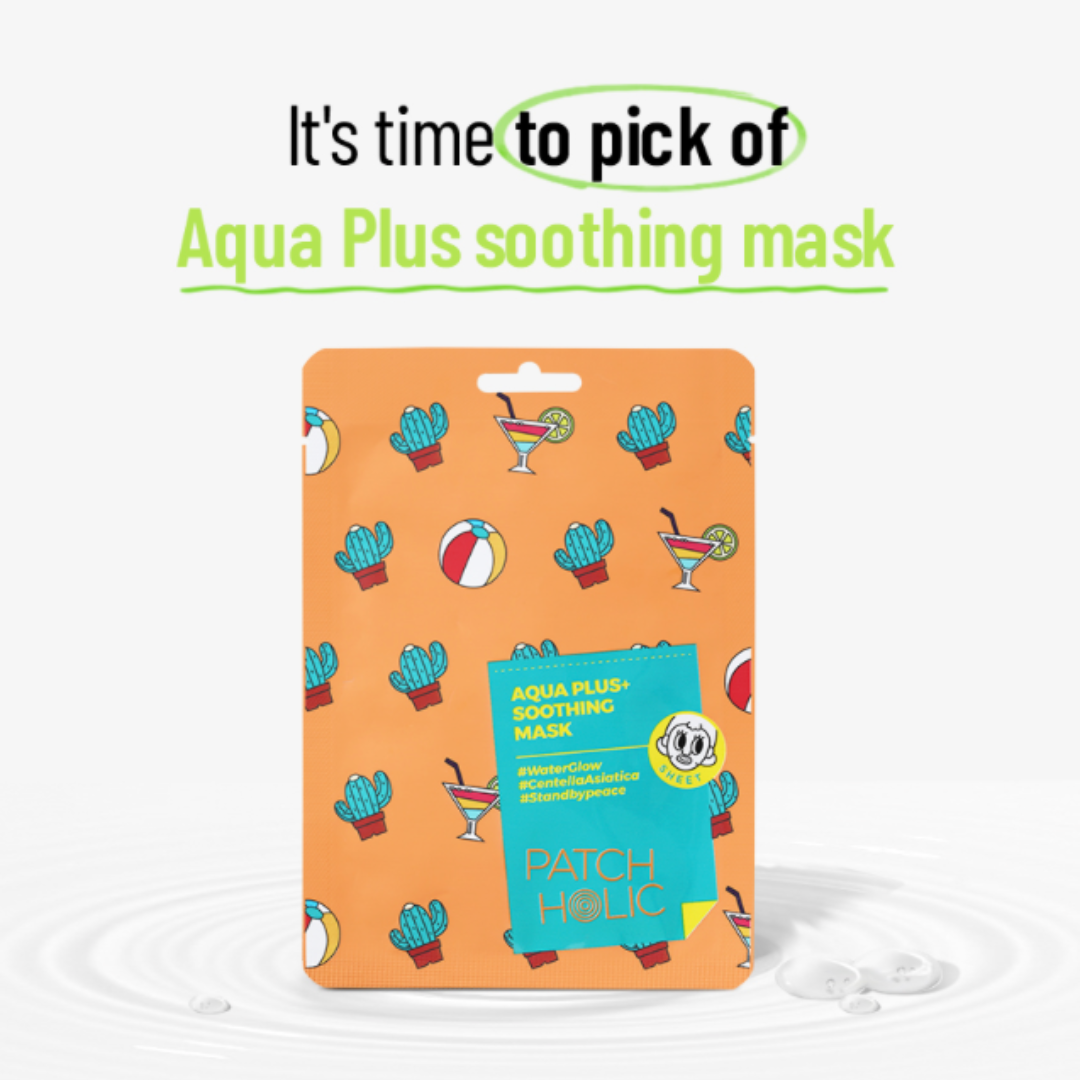 Mascarilla Aqua Plus Soothing de Patch Holic