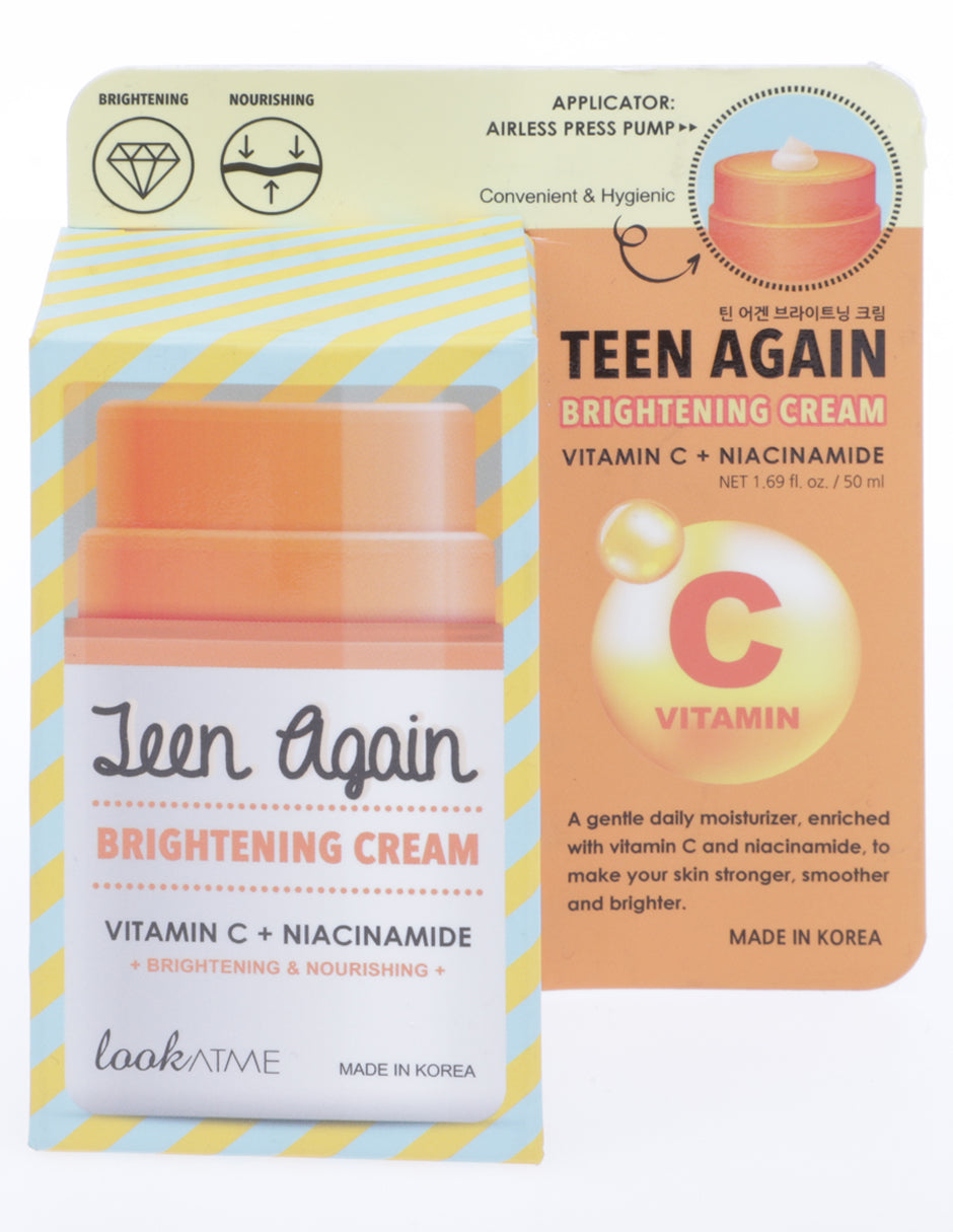 Crema iluminadora con vitamina C de Look at me