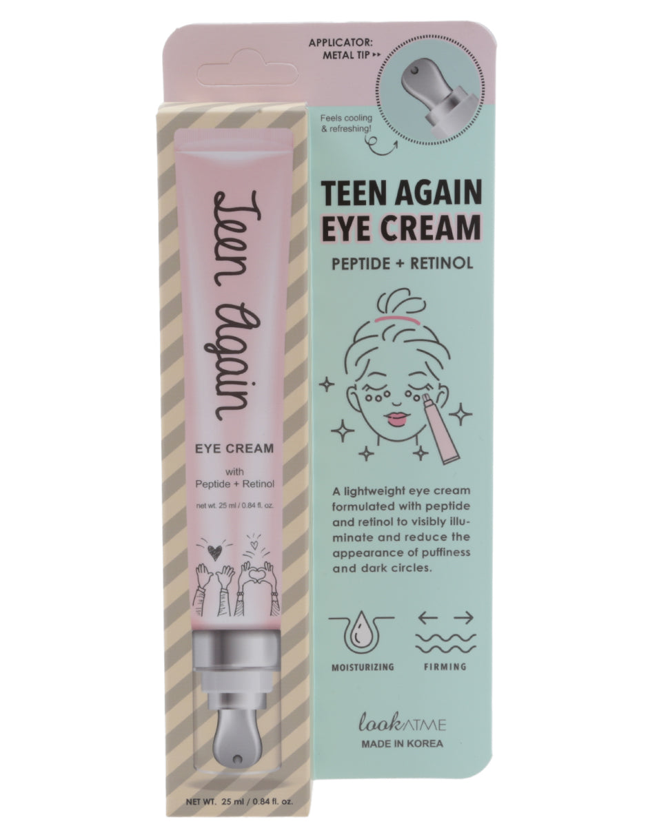 Crema de ojos con péptidos y retinol de Look at me