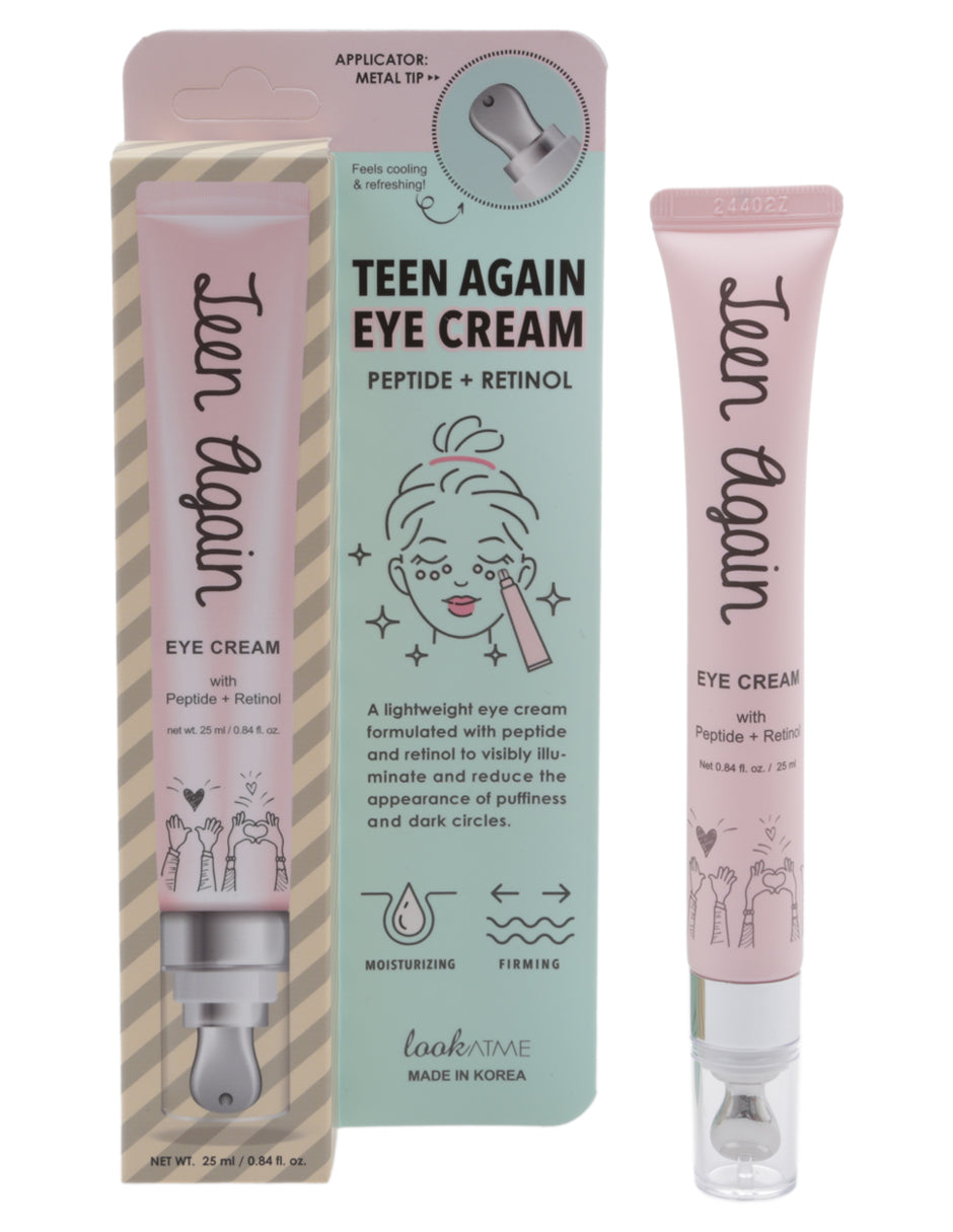 Crema de ojos con péptidos y retinol de Look at me